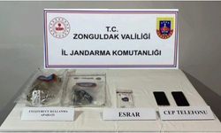 Zonguldak'ta jandarmadan narkotik operasyonu