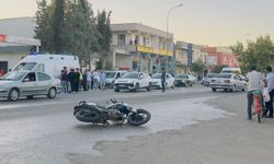 Şanlıurfa’da otomobil ile motosiklet çarpıştı: 1 yaralı