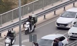Maltepe’de trafikte kavga: Sürücü sopayla saldırdı