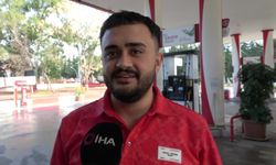 Mizah amaçlı video çekmek isterken 10 TL'sini kargaya kaptırdı