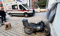 Ticari araç ile motosiklet çarpıştı; 1 yaralı