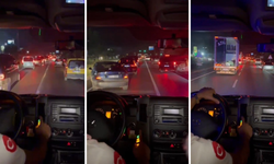 Fermuar sistemiyle ambulansa yol verilmesi gündem oldu