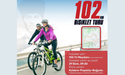 Cumhuriyetin 102. yaşına 102 kilometrelik bisiklet turu