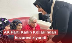 AK Parti Kadın Kolları’ndan huzurevi ziyareti