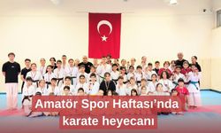 Amatör Spor Haftası’nda karate heyecanı