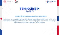 Anadolu Üniversitesi’ne Teknogirişim Rozeti
