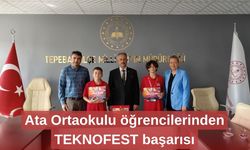 Ata Ortaokulu öğrencilerinden TEKNOFEST başarısı
