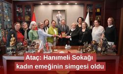 Ataç: Hanımeli Sokağı kadın emeğinin simgesi oldu
