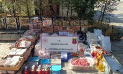 Jandarma ekiplerinden bozuk et operasyonu