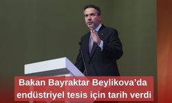 Bakan Bayraktar Beylikova’da endüstriyel tesis için tarih verdi