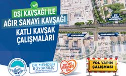 Başkan Büyükkılıç’ın 295 Milyon TL’lik Projesi DSİ-Ağır Sanayi Katlı Kavşak Çalışmalarına Başlandı