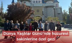 Dünya Yaşlılar Günü’nde huzurevi sakinlerine özel gezi