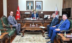 Vali Hüseyin Aksoy'a ziyaretler