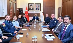İl Güvenlik ve Asayiş Koordinasyon Toplantısı Vali Aksoy başkanlığında yapıldı
