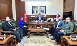 Vali Hüseyin Aksoy'a Ziyaretler