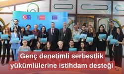 Genç denetimli serbestlik yükümlülerine istihdam desteği
