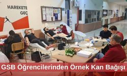 GSB Öğrencilerinden Örnek Kan Bağışı