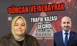 Ayşen Gürcan ve Gürhan Albayrak trafik kazası geçirdi