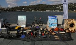 Denizden çıkan atıklar Marmara Forum’da sergilendi
