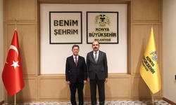 Kardeş şehir Şiyan Belediye Başkanı Niuping, Başkan Altay’ı ziyaret etti