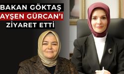 Bakan Göktaş'tan Gürcan'a geçmiş olsun ziyareti