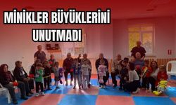 Miniklerden anlamlı ziyaret