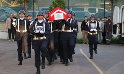 Kazada şehit olan jandarma gözyaşlarıyla toprağa verildi