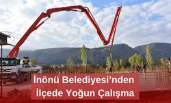 İnönü Belediyesi’nden İlçede Yoğun Çalışma
