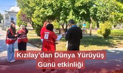 Kızılay’dan Dünya Yürüyüş Günü etkinliği
