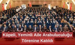 Küpeli, Yeminli Aile Arabuluculuğu Törenine Katıldı