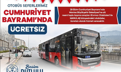 29 Ekim’de Ulaşım Ücretsiz Olacak