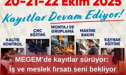 MEGEM’de kayıtlar sürüyor: İş ve meslek fırsatı seni bekliyor