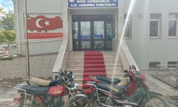 Şase numaraları silinmiş  4 motosiklet ele geçirildi