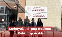 Şarhöyük’e Sigara Bırakma Polikliniği Açıldı