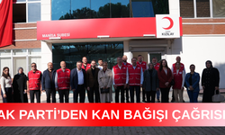 AK Parti'den kan bağışı çağrısı