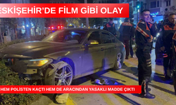 Polisten kaçan ve aracından yasaklı madde çıkan sürücüye 40 bin TL ceza kesildi