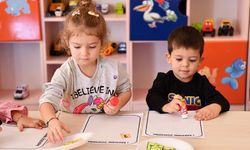Çocuklar eğlenerek öğreniyor