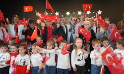 Miniklerden Cumhuriyet Bayramı coşkusu