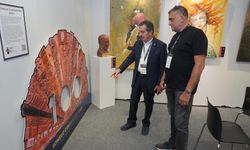 Tepebaşı’nın eserleri Artnouva’da sergilendi