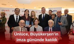Ünlüce, Büyükerşen'in imza gününde katıldı
