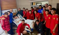 Enes Aydemir'e Geçmiş Olsun Ziyareti