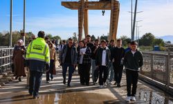 Geleceğin enerji uzmanları SASKİ’nin elektrik üretim tesislerini inceledi