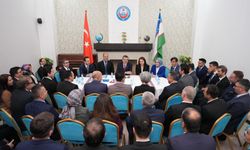 Bakan Tekin,  Özbekistan'da Türk Okulu’nu Ziyaret Etti