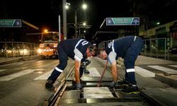 Tramvayda 7/24 durmaksızın hizmet