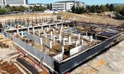 KOÜ Camii ve Otopark projesinde ilerleme yüzde 40