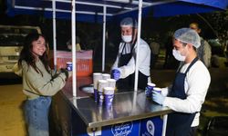 Büyükşehir’den soğuk sınav haftasında öğrencilere iç ısıtan ikram