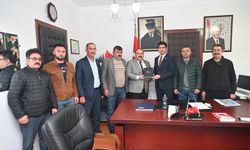 Hamamcıdan ilçe kaymakamına ziyaret