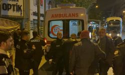 Ehliyetsiz sürücü bekçiye çarptı