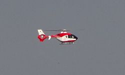 Minik bebek ambulans uçakla sevk edildi