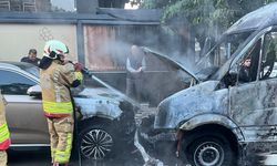 Öğrenci servisi yandı: 13 çocuk son anda kurtarıldı